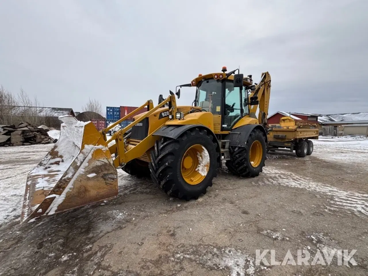 Billede 1 - Rendegraver Hydrema 928F med NC trailer