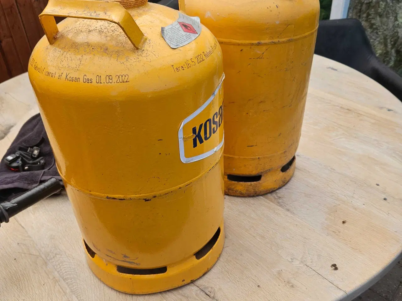 Billede 1 - 2 gas flasker 