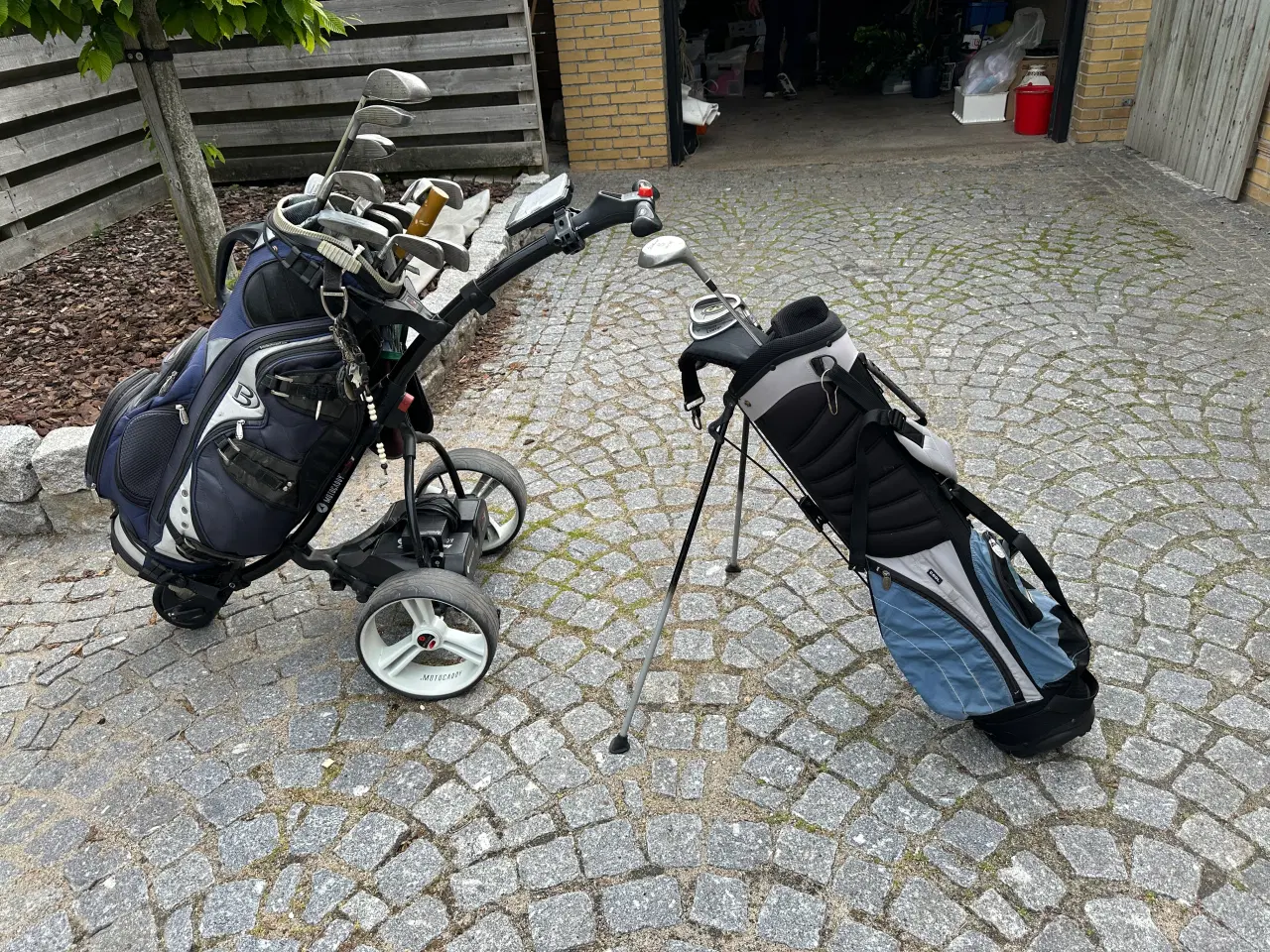 Billede 6 - Motocaddy M1 Sort Elektrisk golfvogn og Bag