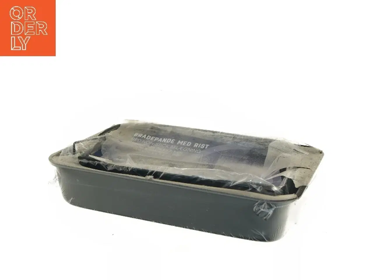 Billede 2 - Bradepande med rist fra Conzept (str. 40x28,5x7,5 cm)