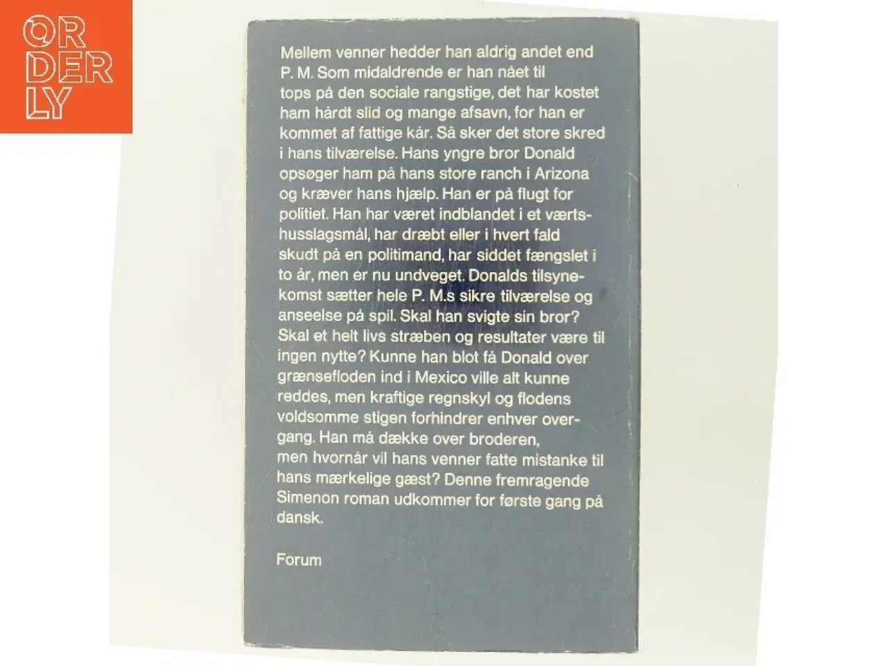 Billede 3 - Ved vejs ende af Simenon (Bog)