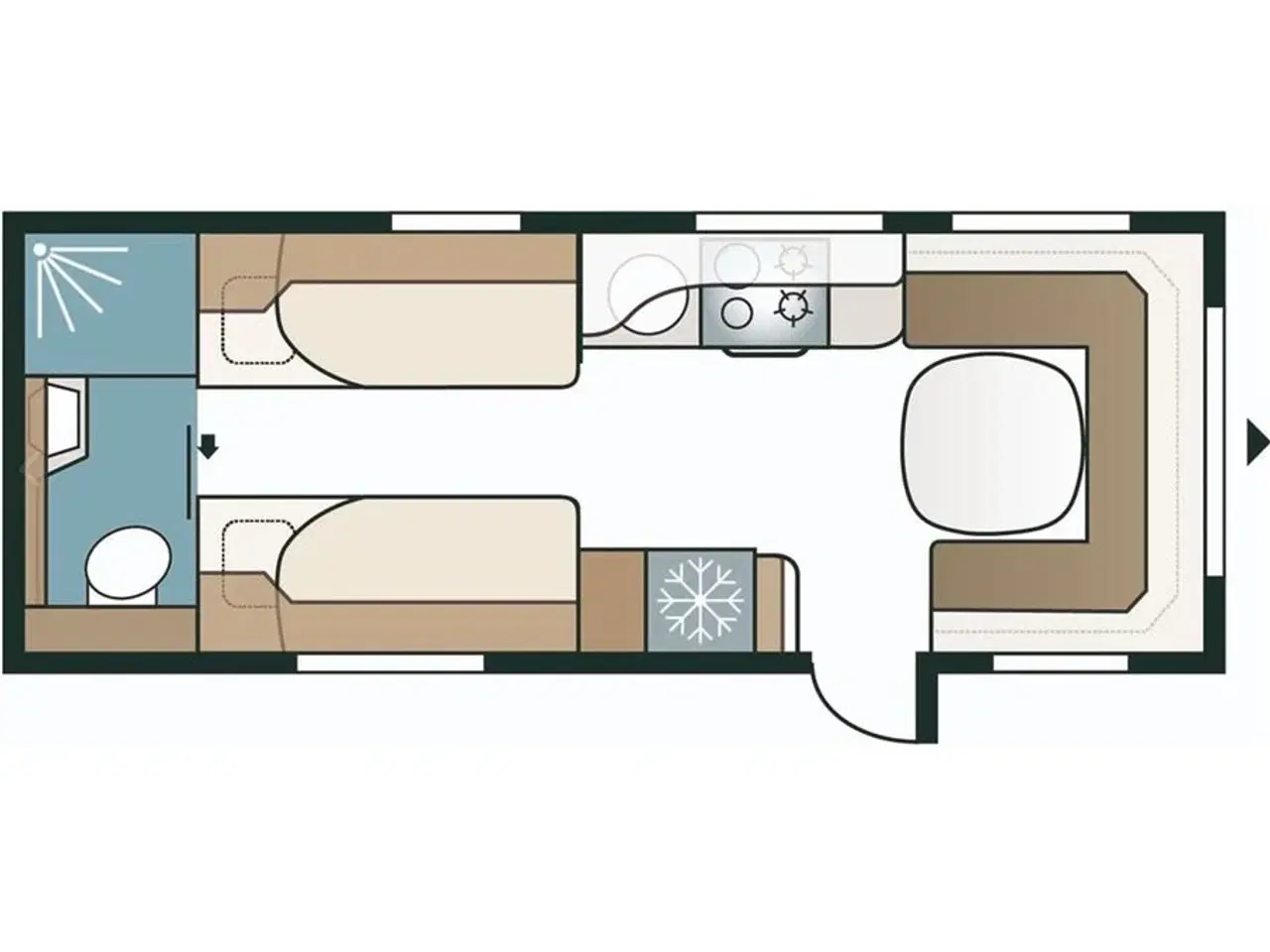 Billede 24 - 2025 - Kabe Imperial 630 E-TDL KS   Kabe Imperial 630 E-TDL KS 2025 - kan ses nu hos Camping-Specialisten.dk