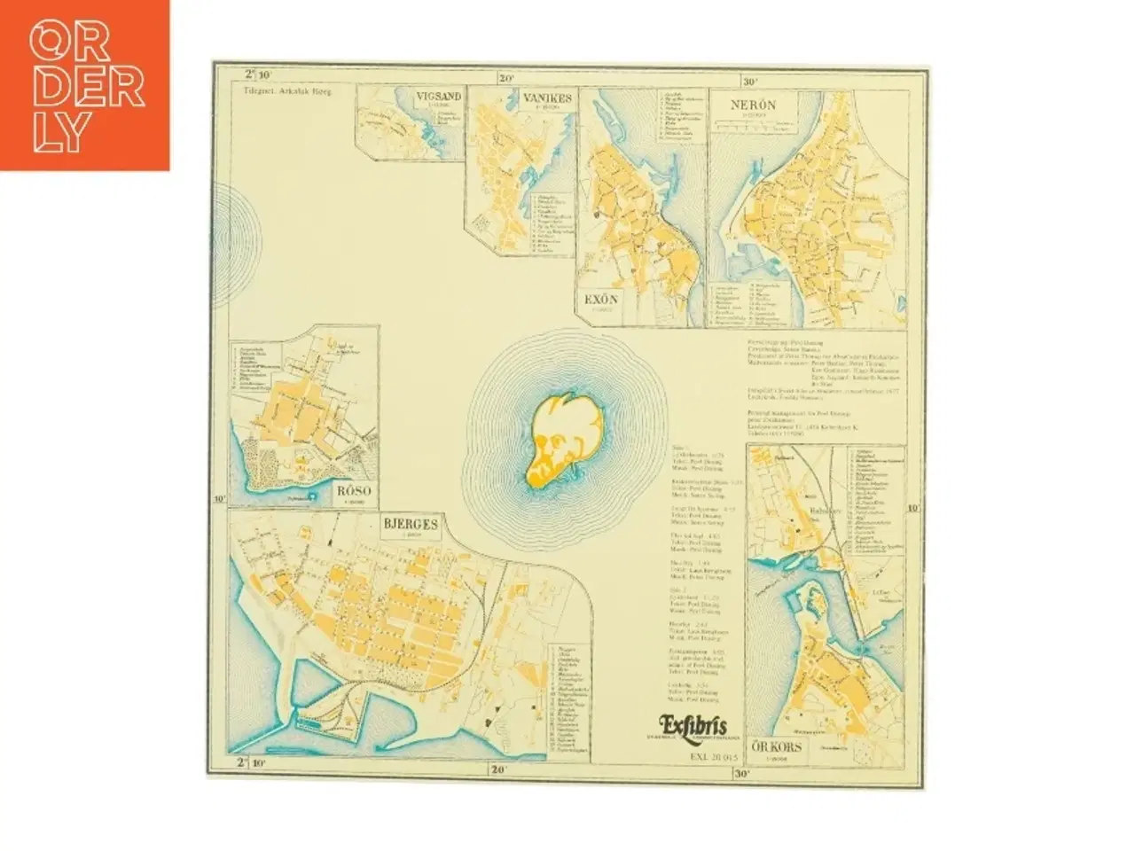Billede 6 - Povl Dissing &#39;Lykkeland&#39; Vinylplade fra Exlibris (str. 31 x 31 cm)