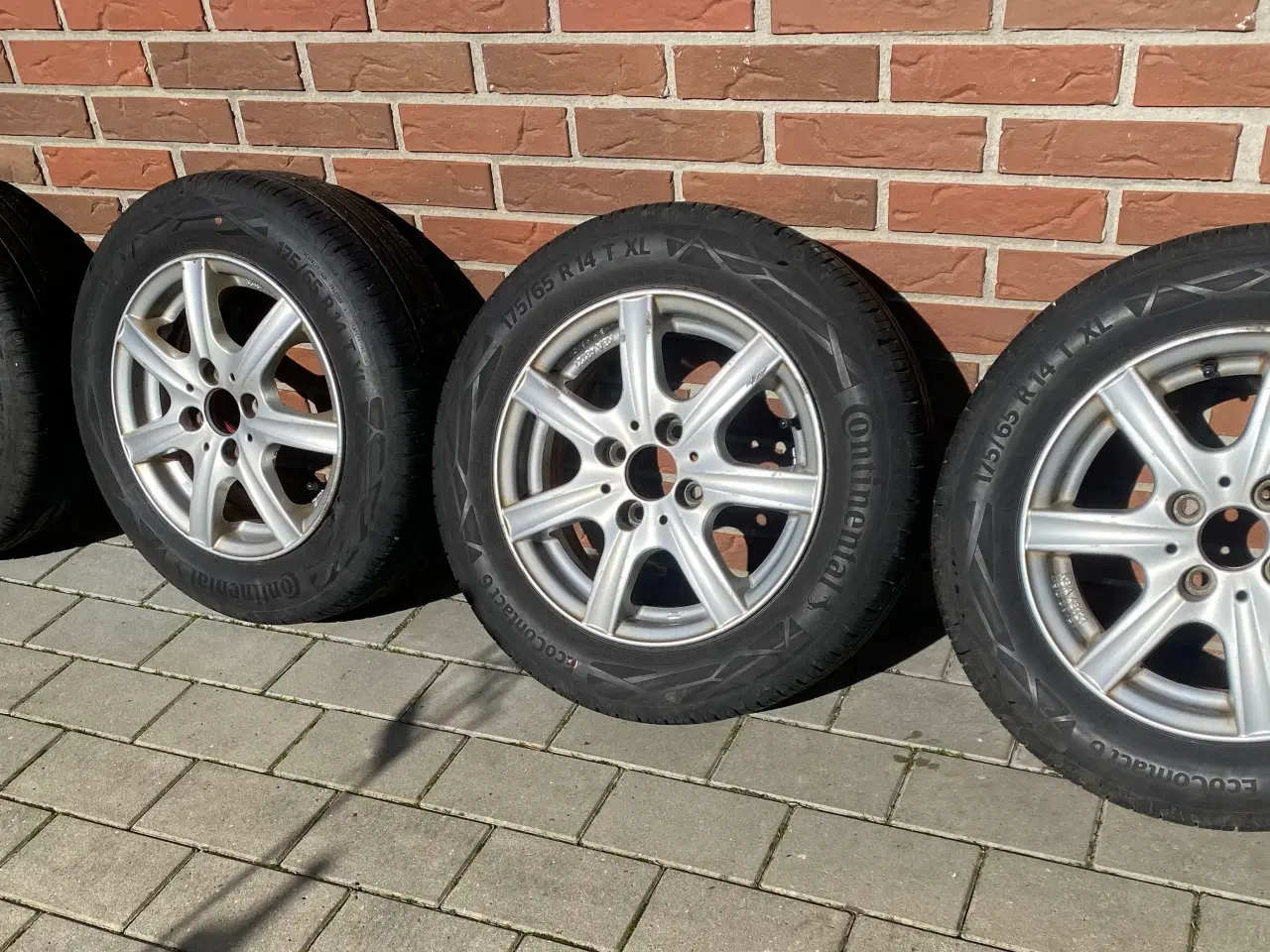 Billede 1 - Alufælge Fiat Panda/Fiat 500/Ford Ka 175/65/14”