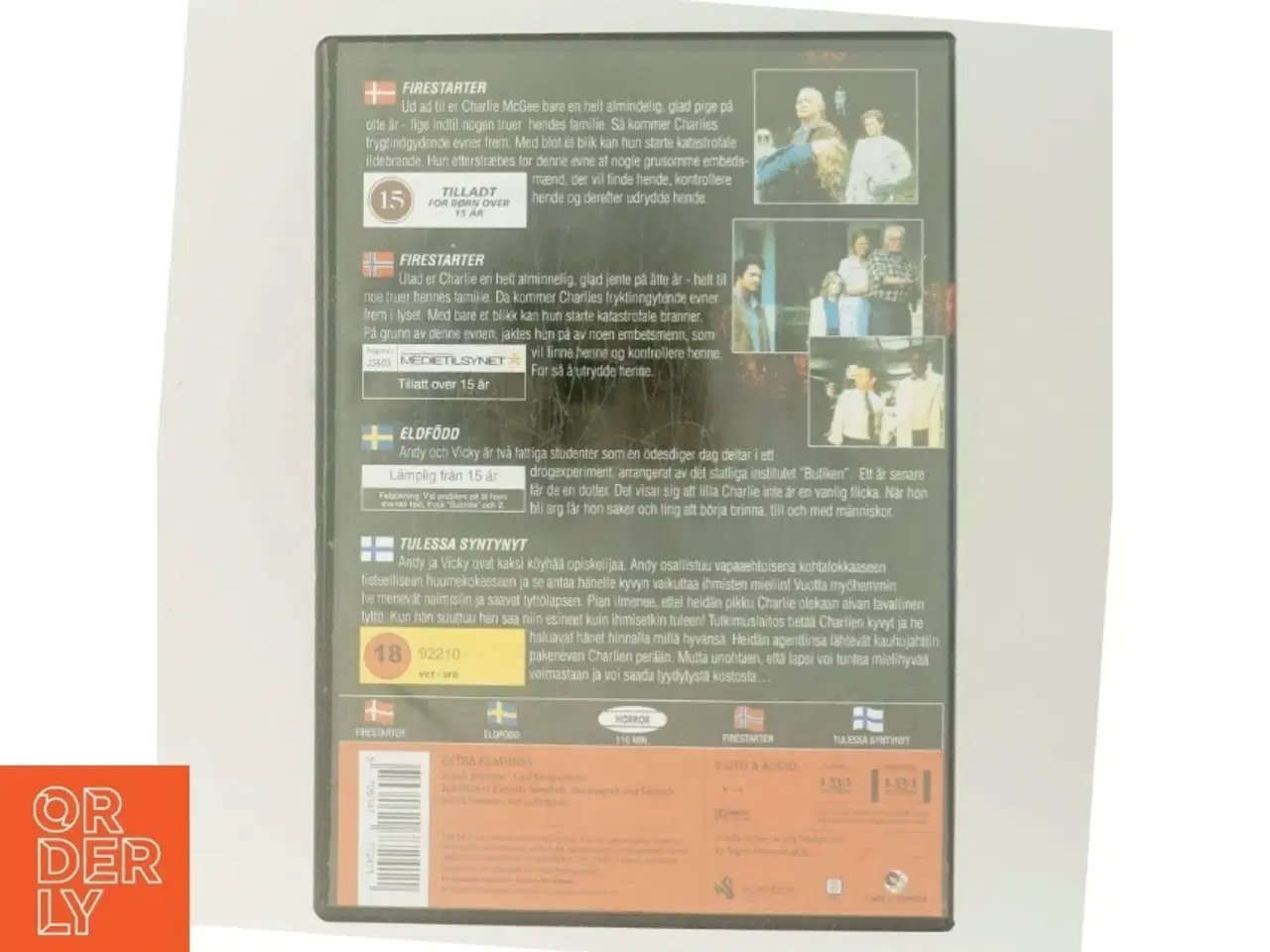 Billede 3 - Firestarter med Drew Barrymore (DVD)