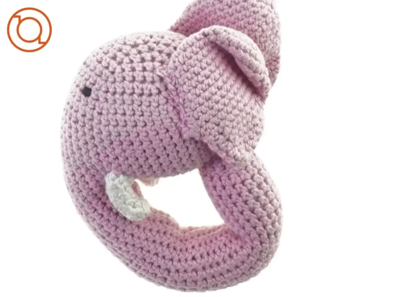 Billede 2 - Elefant bamse, hæklet (str. 12 x 8 cm)