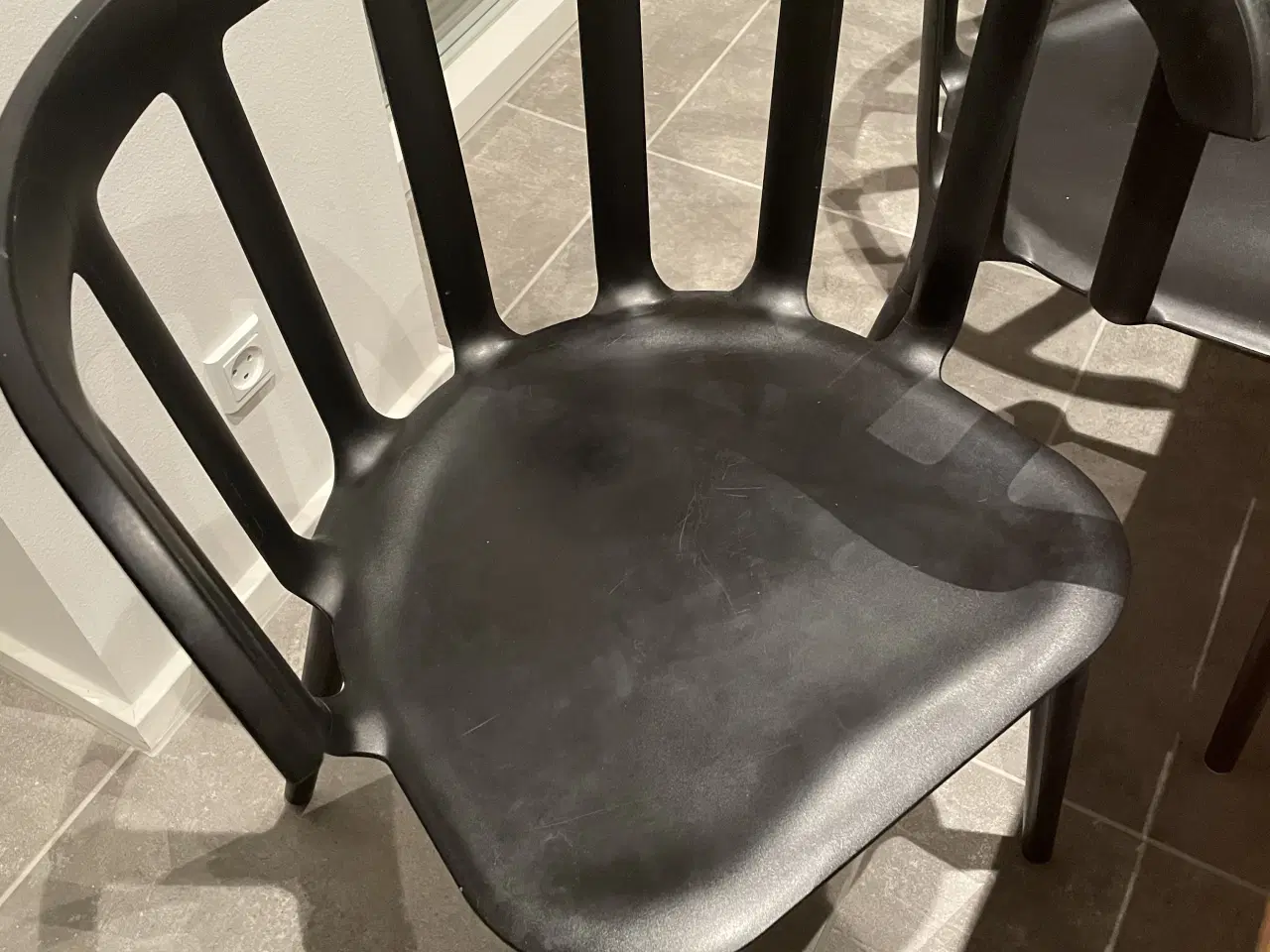 Billede 1 - Spisebordsstole i sort