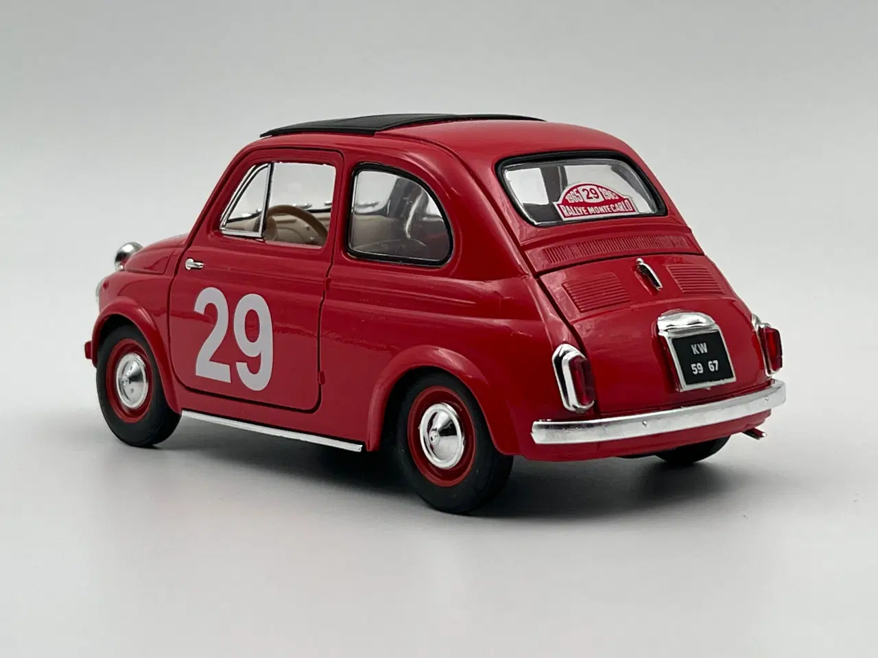 Billede 3 - 1965 Fiat 500 Rally Sport RMC - 1:16 / 1:18 