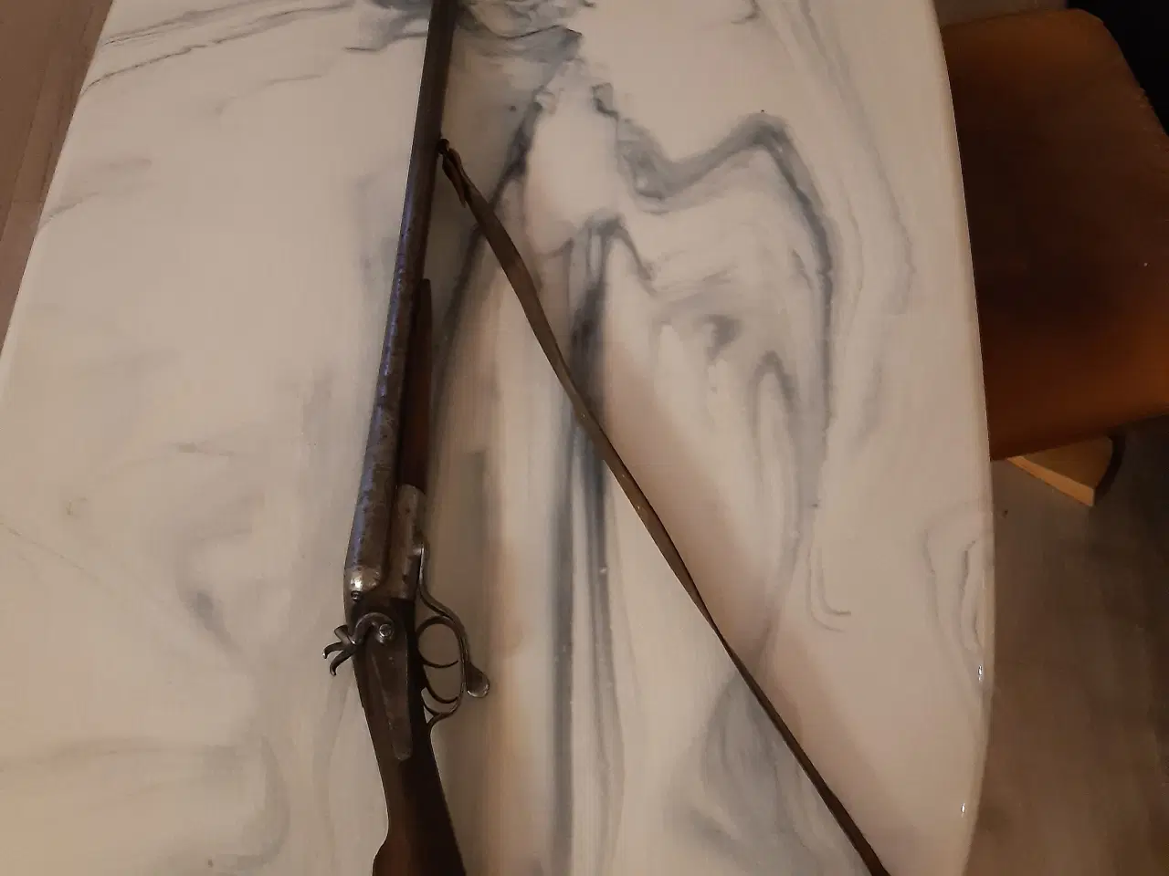 Billede 2 - Sortkrudts gevær kaliber 12 med underlukke