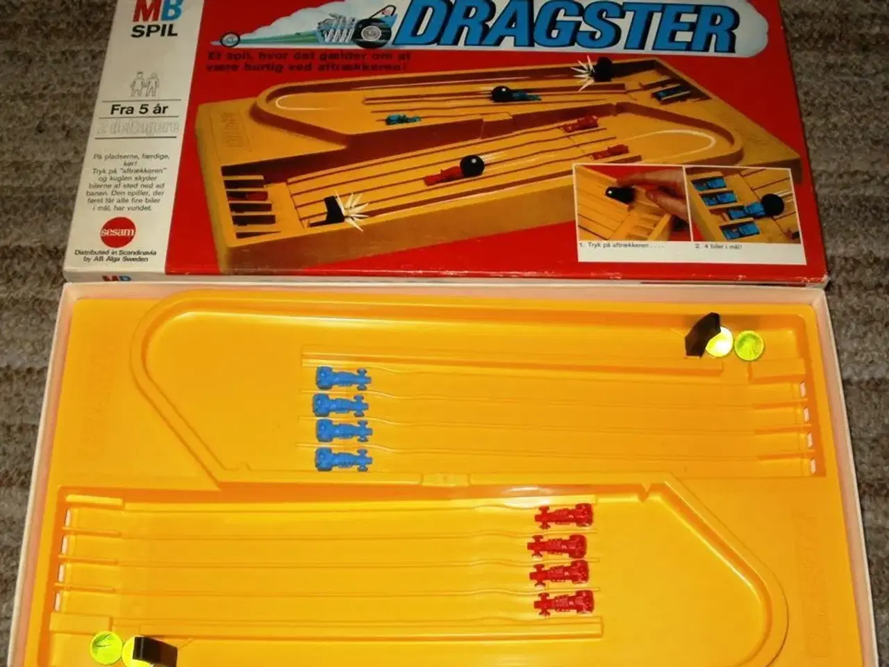 Billede 2 - Dragster MB spil fra 1976