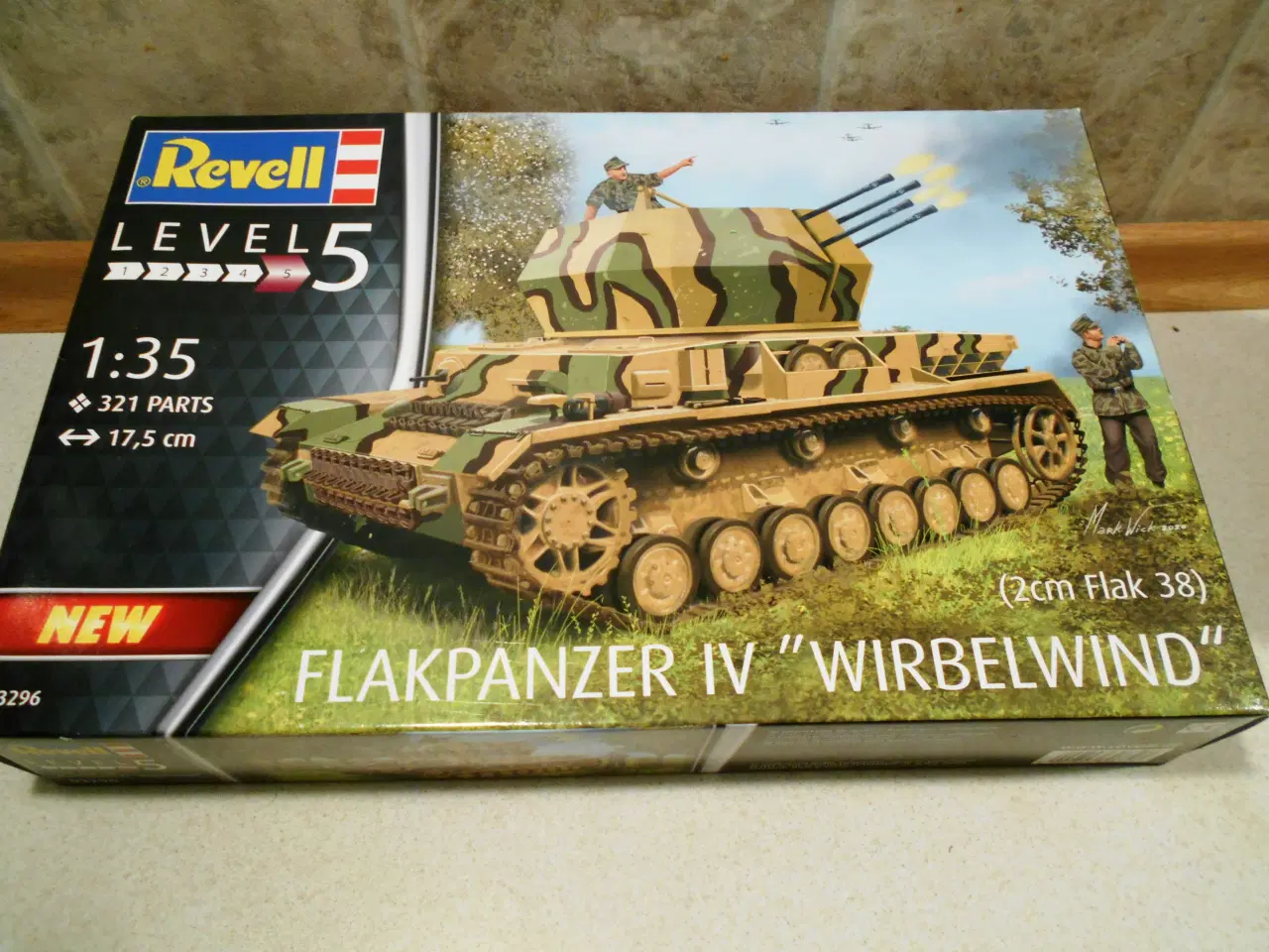 Billede 1 - Flakpanzer IV "Wirbelwind" byggesæt 1:35