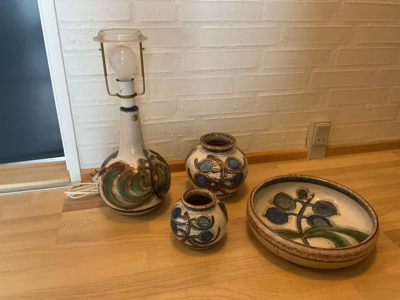 Billede 1 - Søholm vaser, lampe og fad
