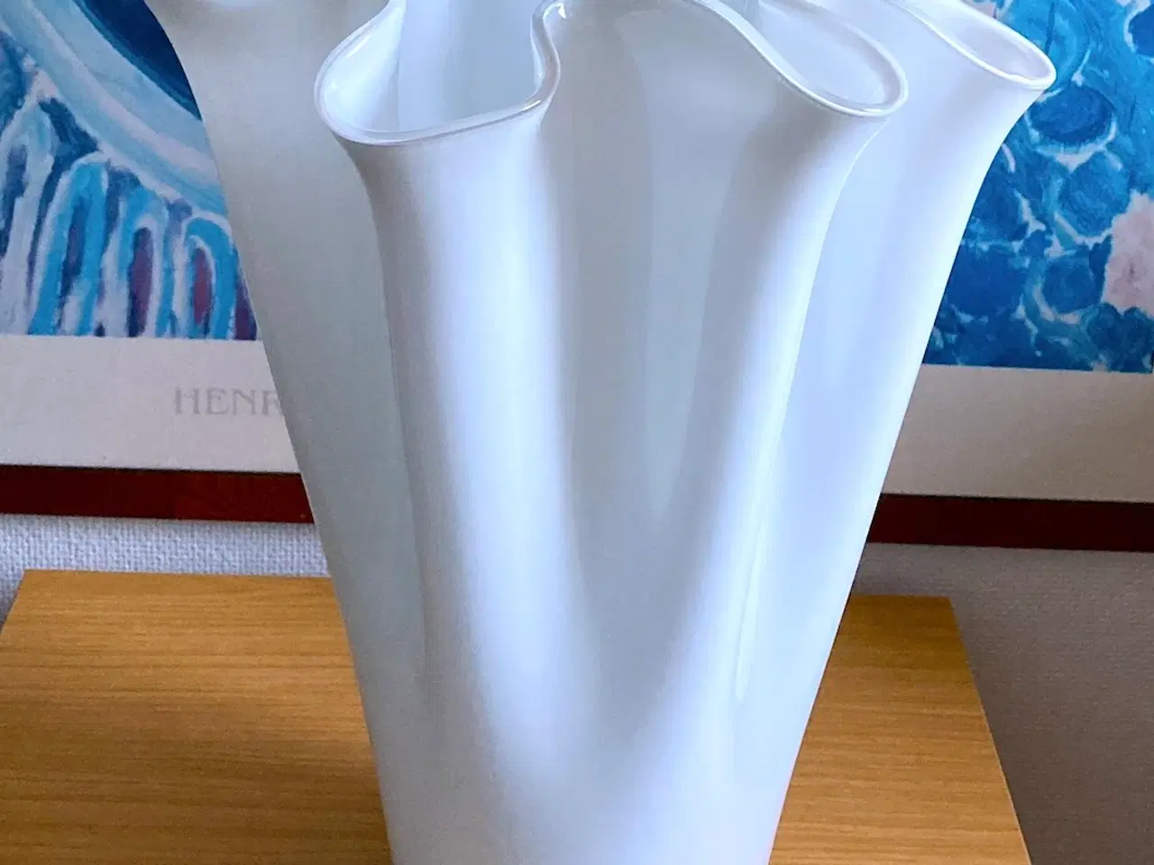 Billede 1 - Glasvase i perfekt stand