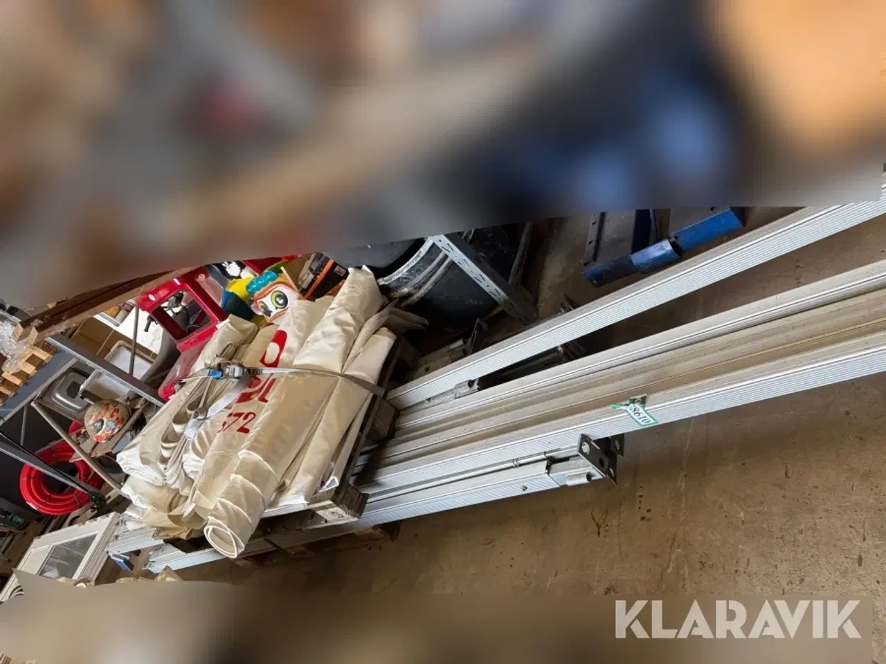 Billede 2 - Telt med teltdug 9x9 meter