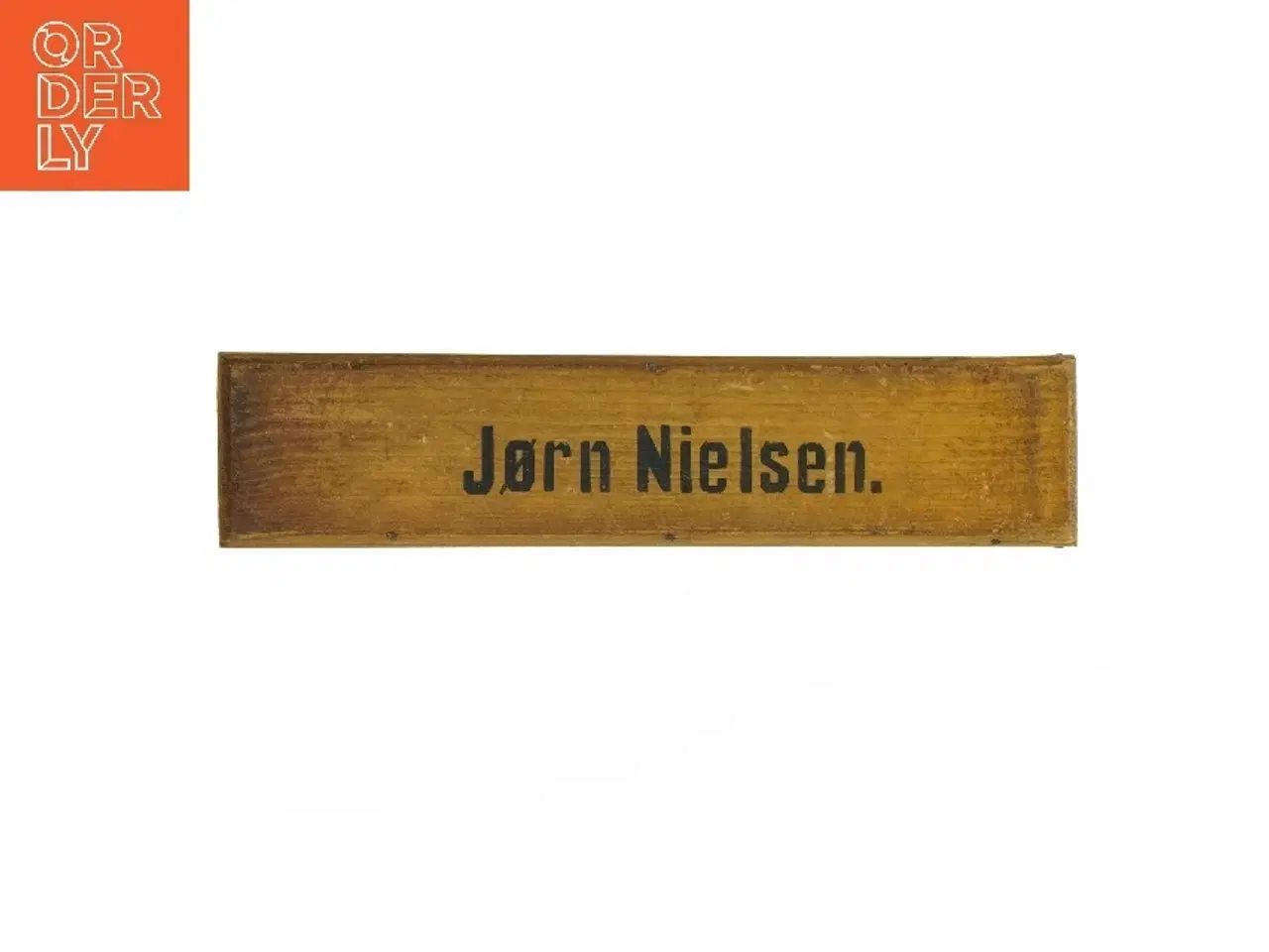 Billede 4 - Antikt Dominosæt i trææske (str. 4x26x6 cm)