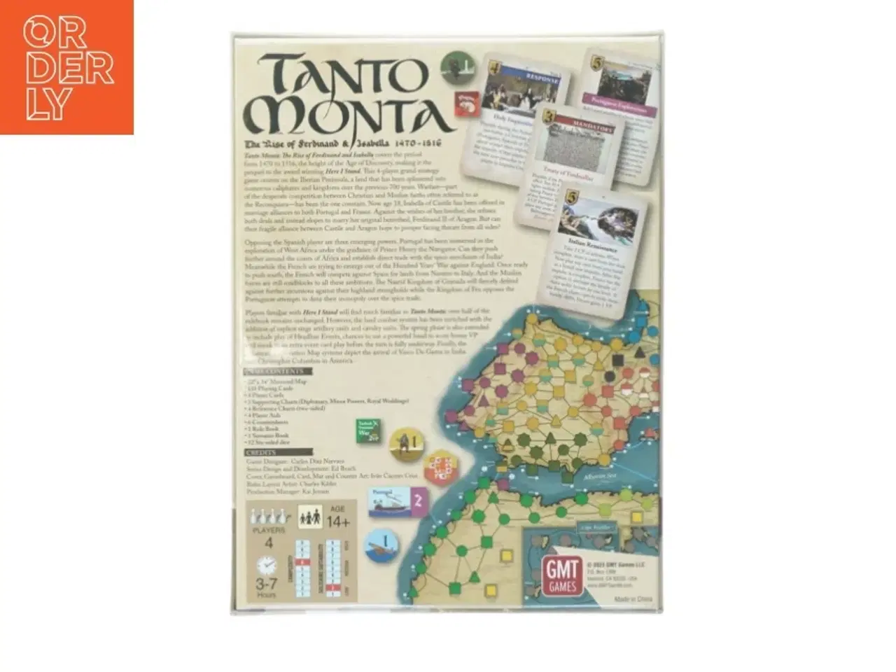 Billede 2 - Tanto Monta: The Rise of Ferdinand and Isabella (GMT Games) brætspil
