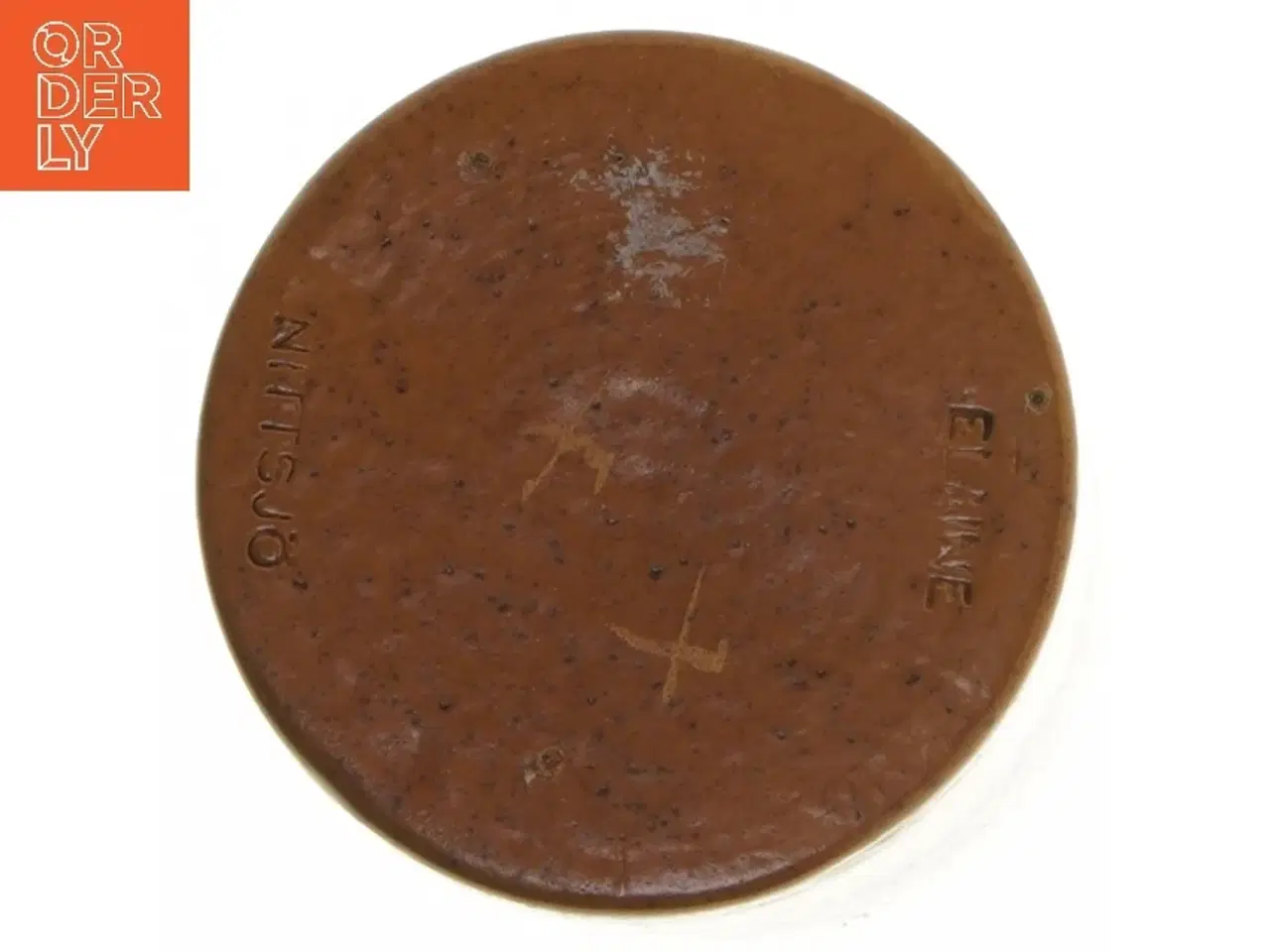 Billede 4 - Brun keramik vase fra Nittsj (str. 17 cm)