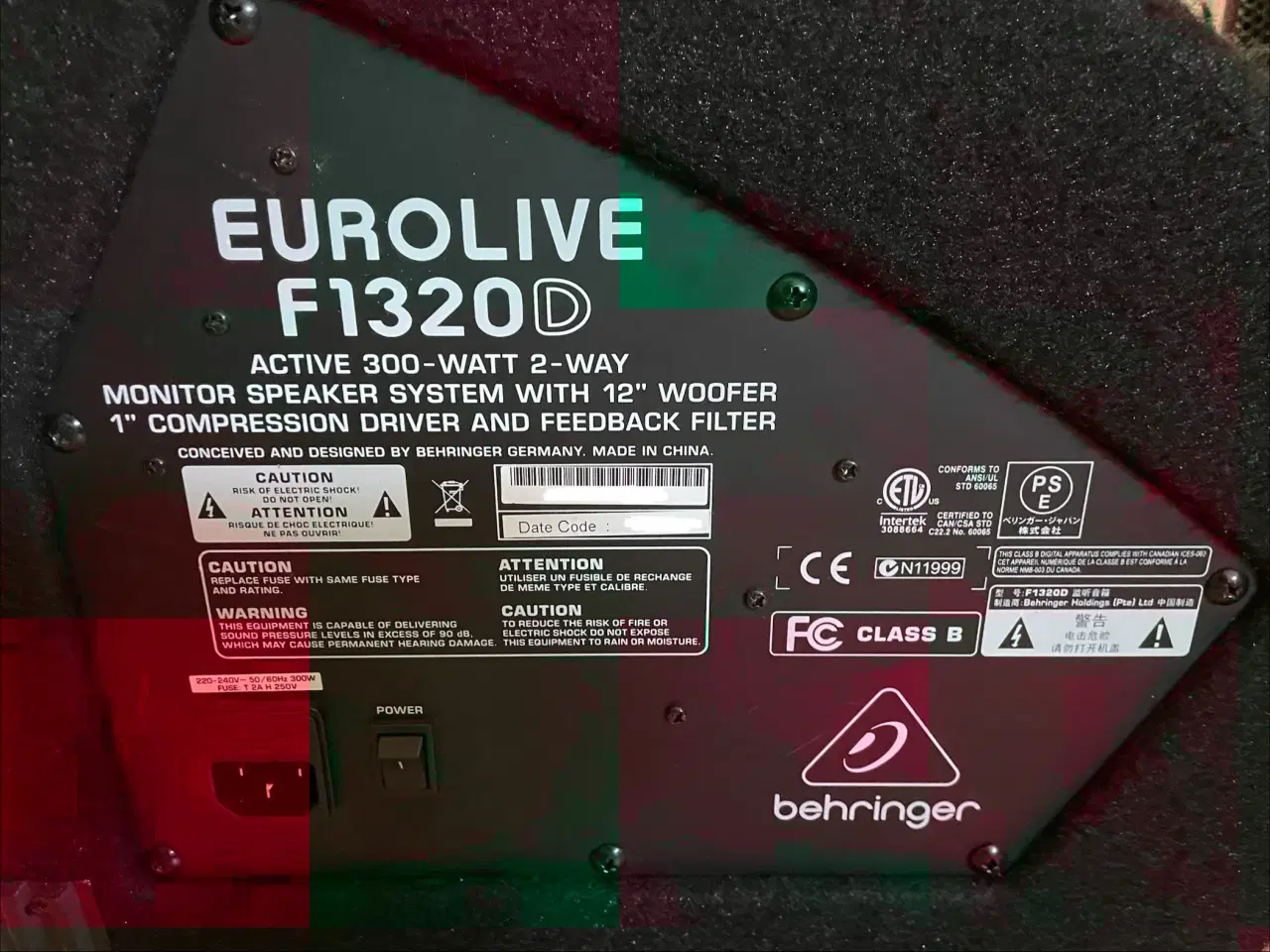 Billede 3 - Behringer F1320D Eurolive Monitor