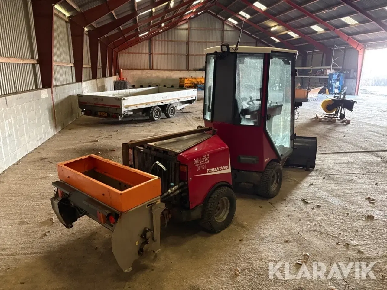 Billede 5 - Redskabsbærer Timan 3400 4WD med udstyr