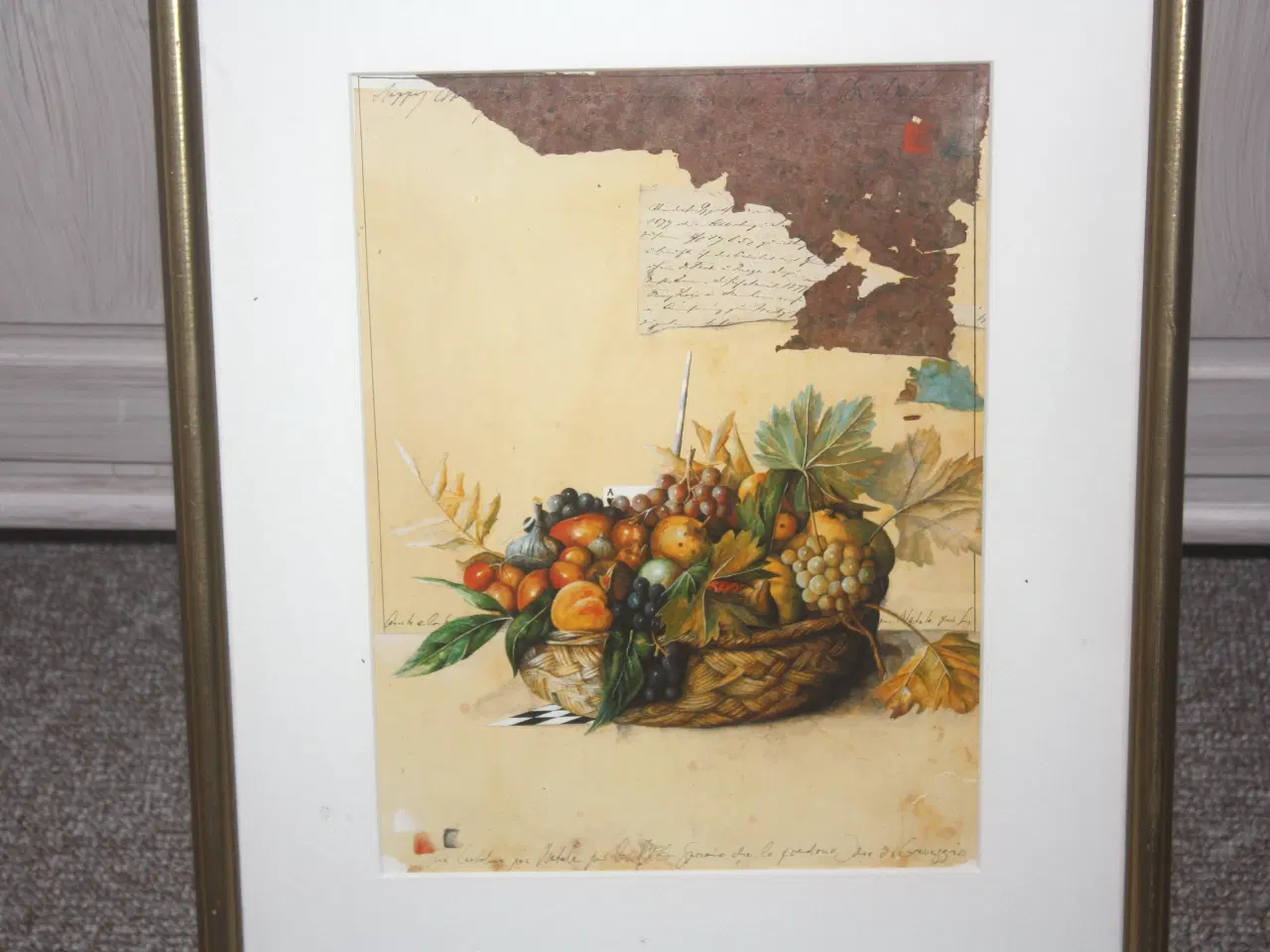Billede 2 - Romantisk billede 42 cm x 32 cm