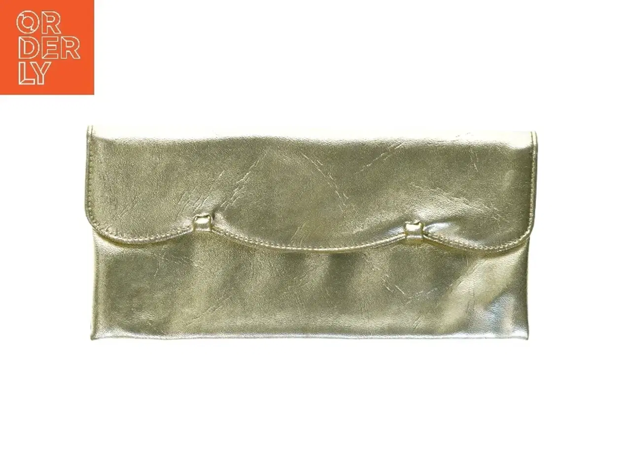 Billede 1 - Vintage gylden clutch (str. 25,5 x 12 cm)