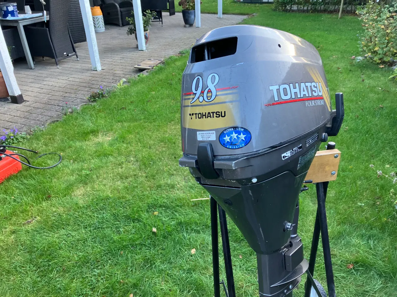 Billede 3 - Tohatsu påhængsmotor 4takts kort ben