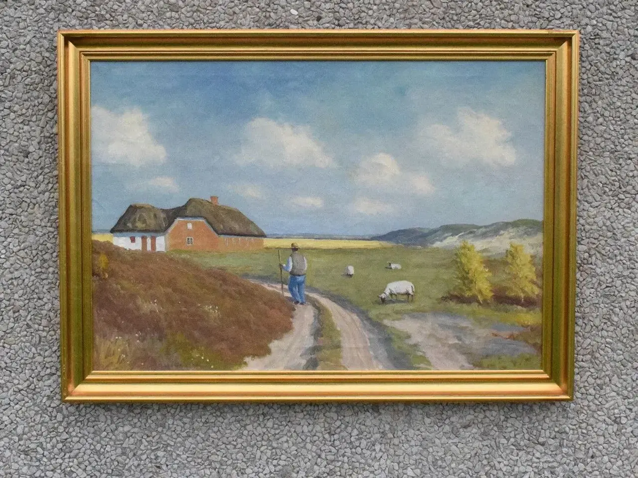 Billede 4 - Maleri af Th. Skovgaard (1913-1993)