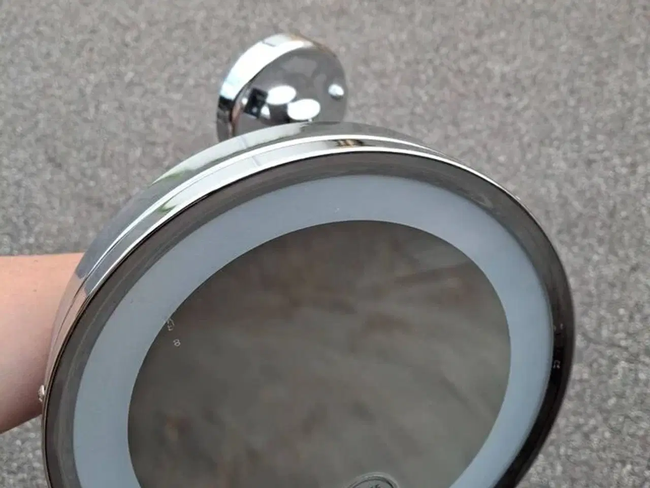 Billede 1 - LED rund Spejl med 3xzoom