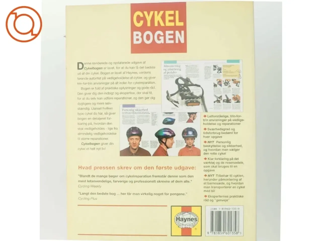 Billede 2 - Cykelbogen af F. Milson (Bog)