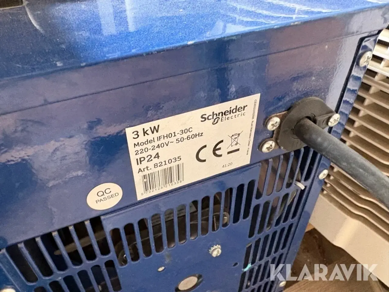 Billede 7 - Elvarmere, affugter og gasvarmer – samlet parti