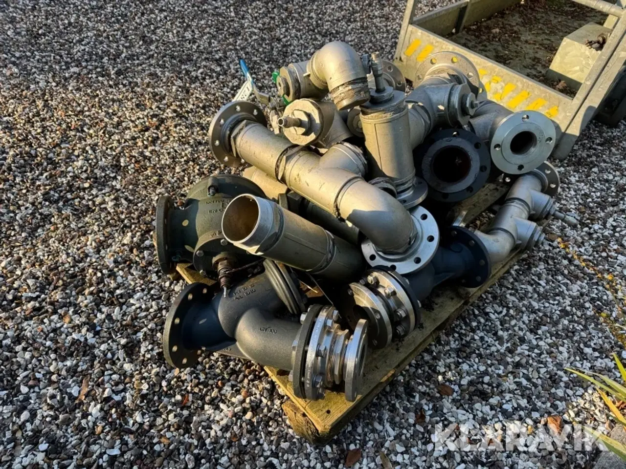 Billede 2 - Lot - diverse ventiler, rørdele og fittings