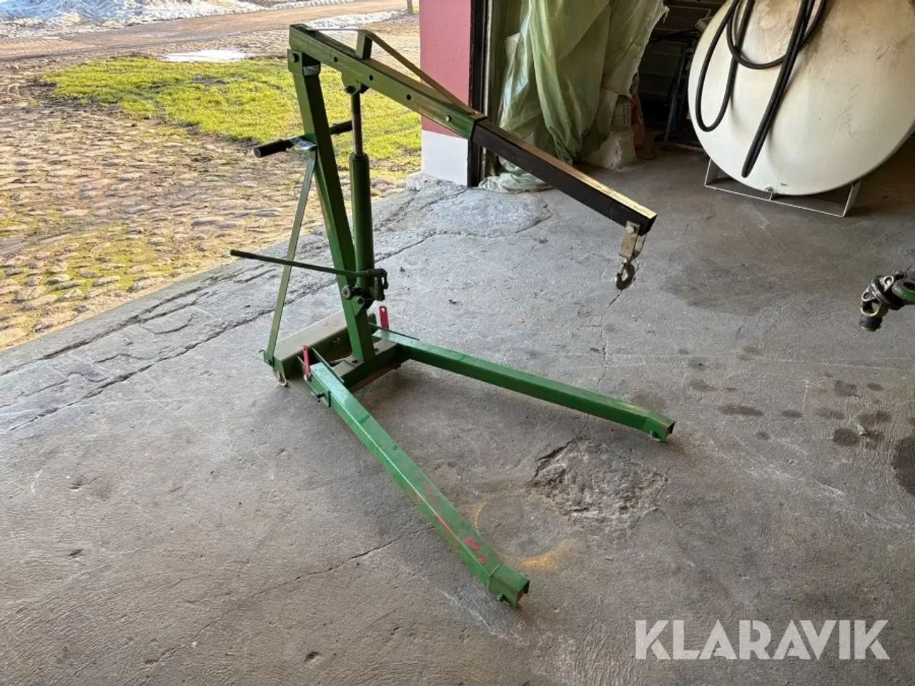 Billede 4 - Motorkran 1,5 tons