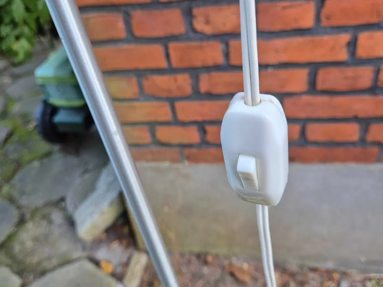 Billede 12 - Usædvanlig olivengrøn gulvlampe 