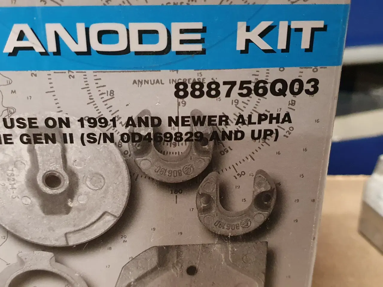 Billede 2 - Alpha One  Gen II Anode/ Zink sæt