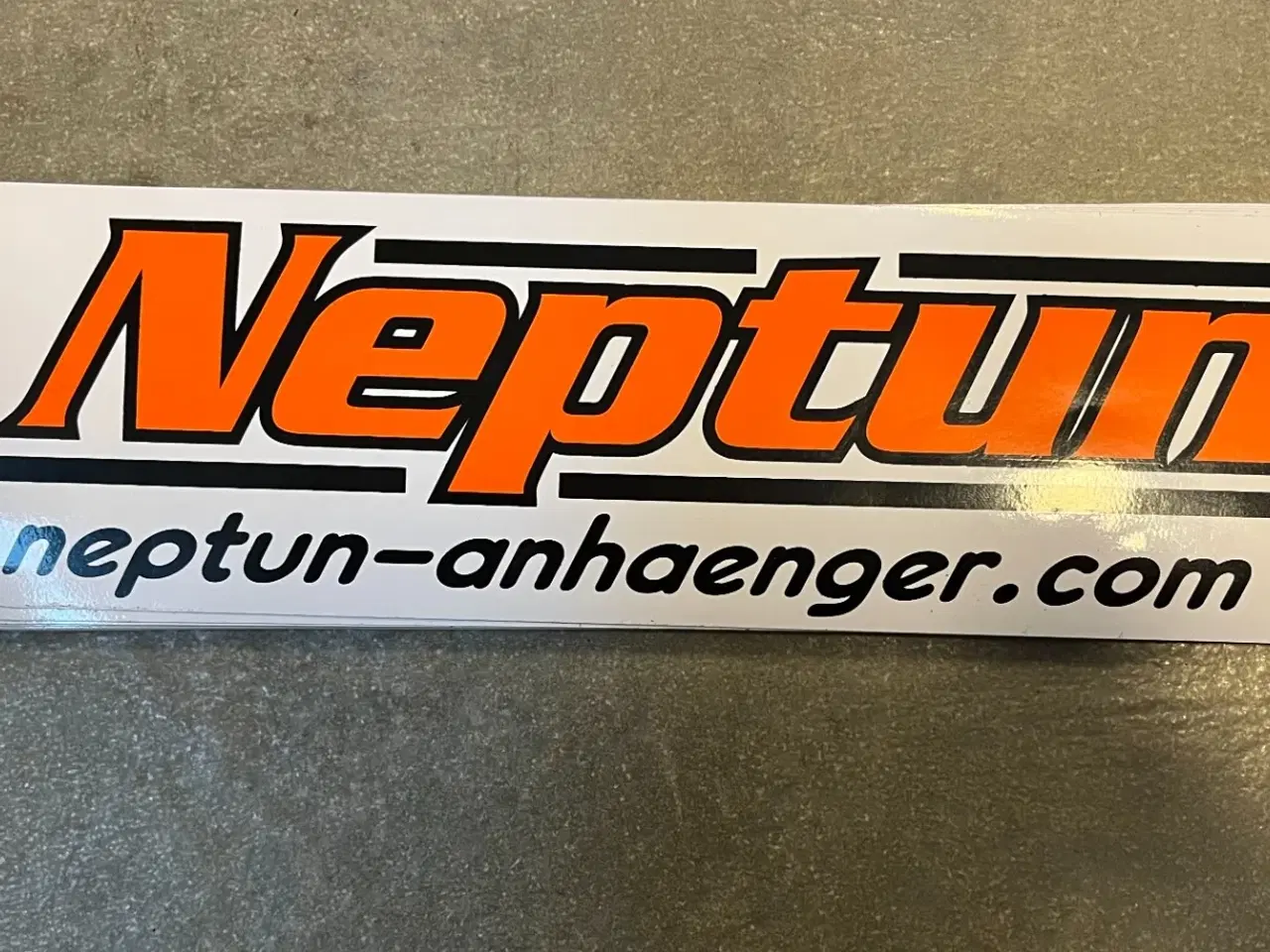 Billede 1 - Neptun Logo klistermærke