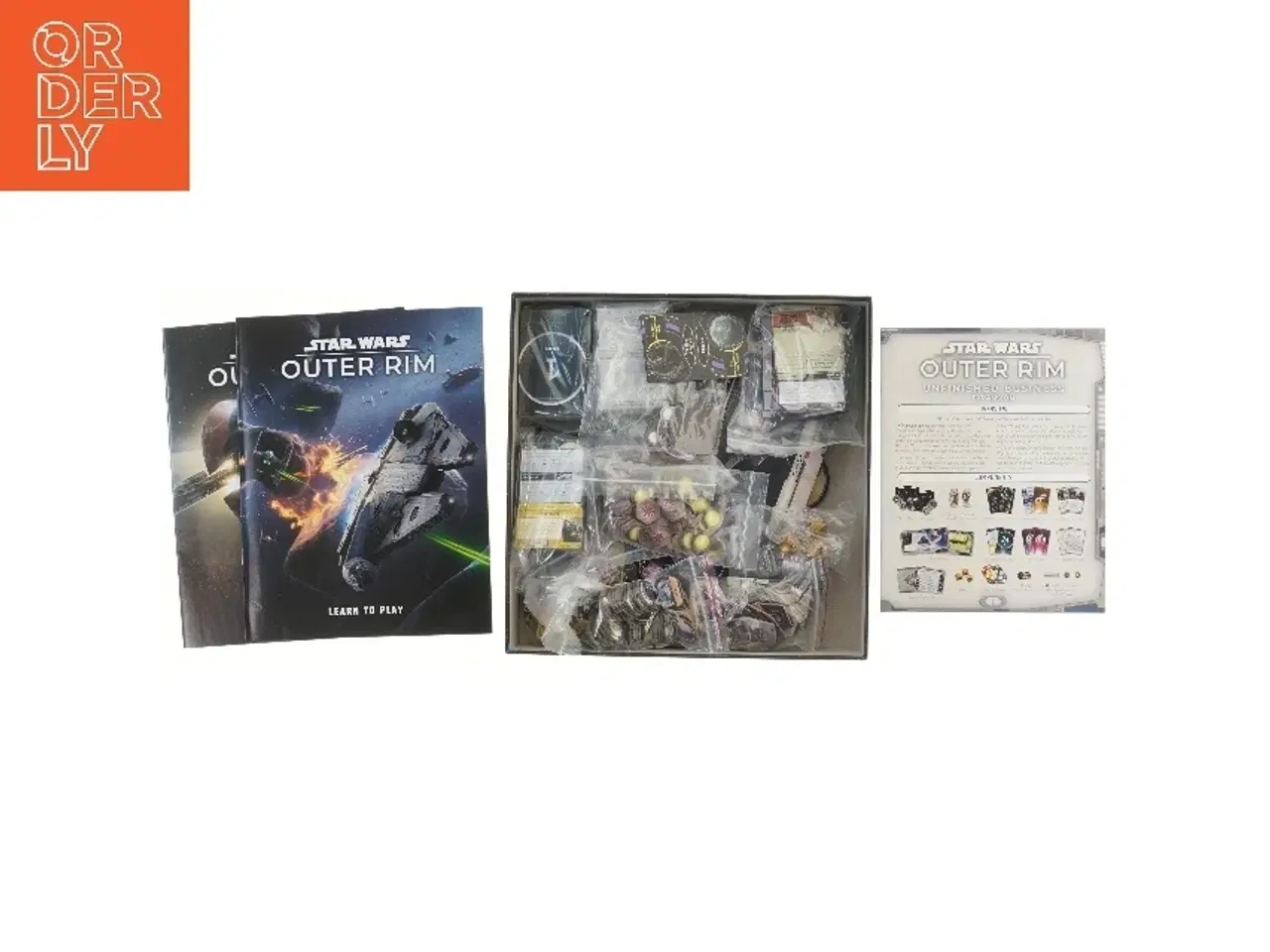 Billede 2 - Star Wars Outer Rim brætspil fra Disney (str. 30x30 cm)