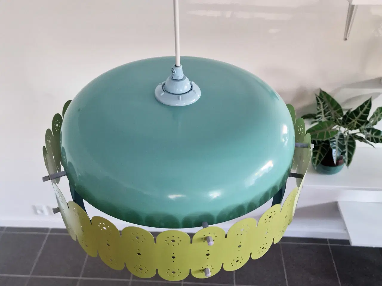 Billede 5 - Smuk upcycled lampe.