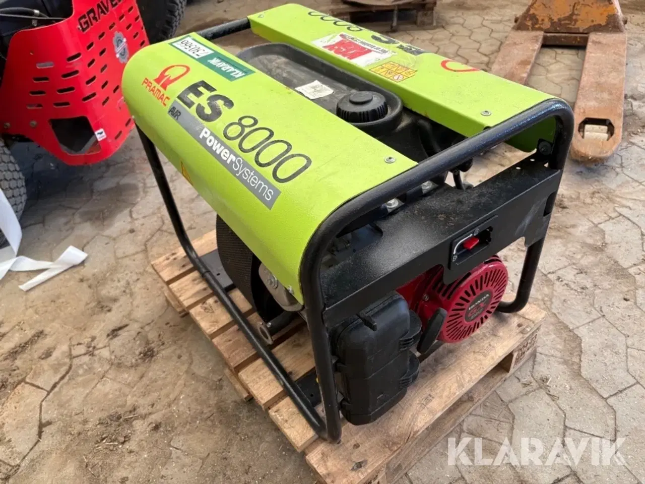Billede 4 - Generrator KGK Pramac ES 8000 power system
