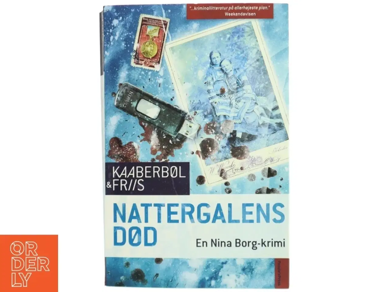 Billede 1 - Nattergalens død : en Nina Borg-krimi af Lene Kaaberbøl (Bog)