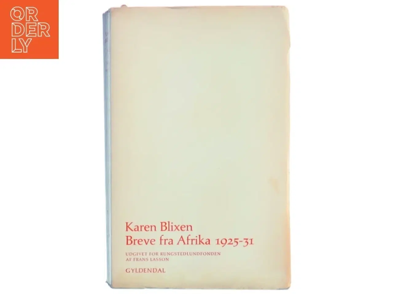 Billede 1 - Breve fra Afrika 1925-31 af Karen Blixen (Bog)