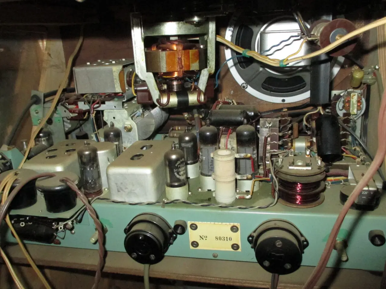 Billede 6 - Retro radiomøbel Linnet & Laursen Kardinal 549 RG