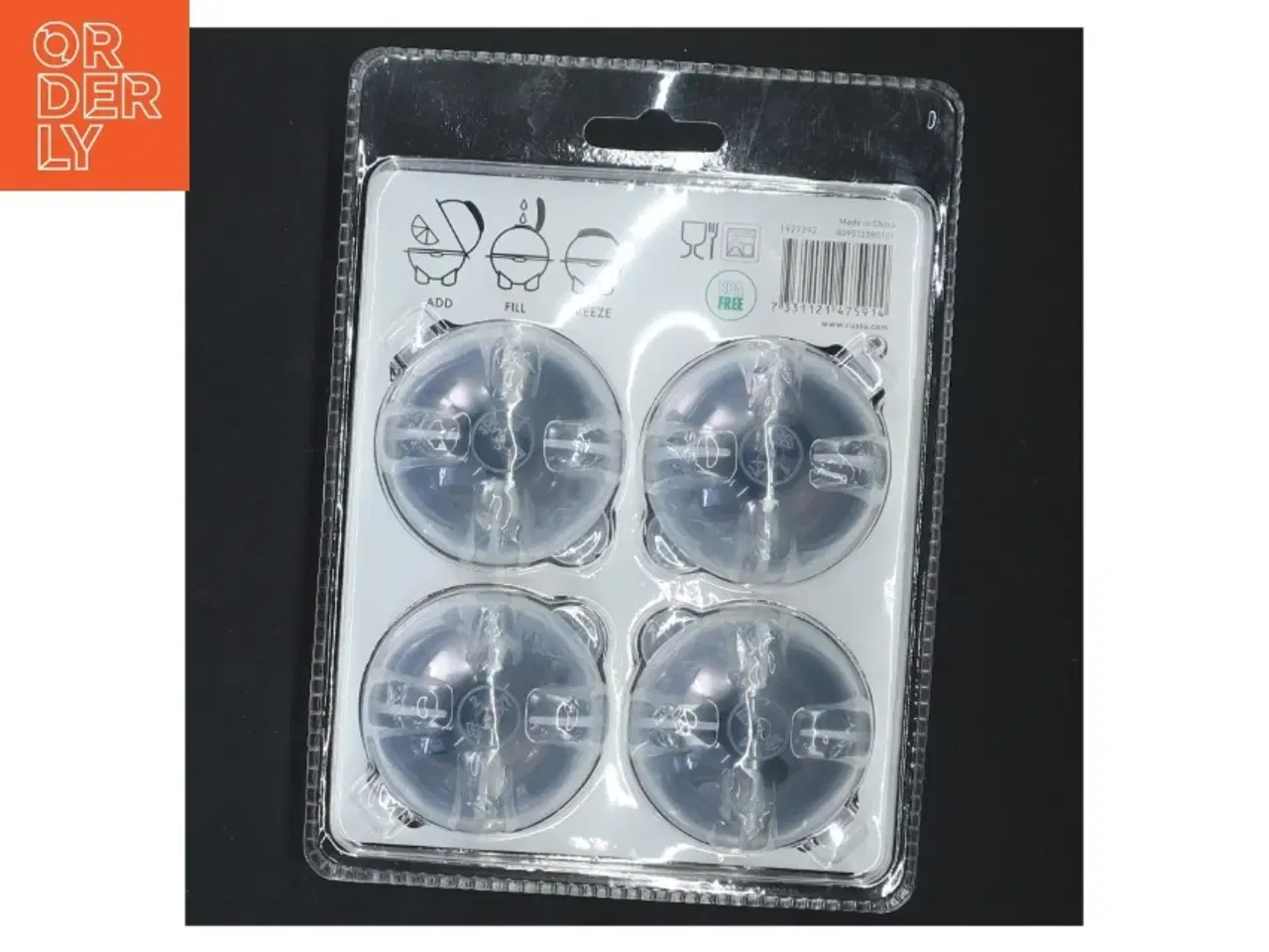 Billede 3 - Iskugleforme, 4 stk fra Rusta