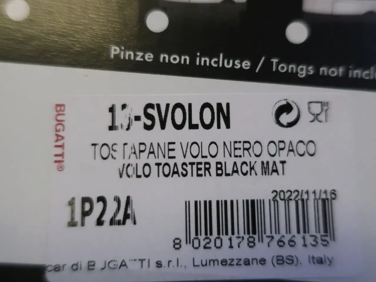Billede 3 - Brødrister Toastmaskine BUGATTI 13-SVOLON