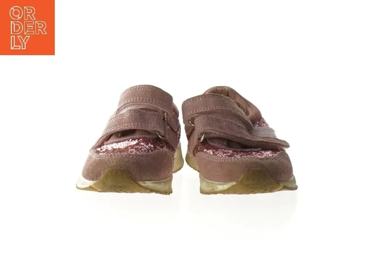 Billede 3 - Lyserøde sneakers til børn med glimmer fra Sofie Schnoor (str. 22 )