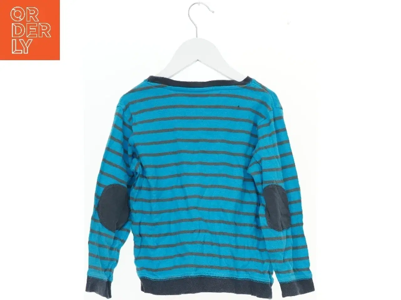 Billede 2 - Stribet langærmet trøje fra Mads & Mette (str. 116)