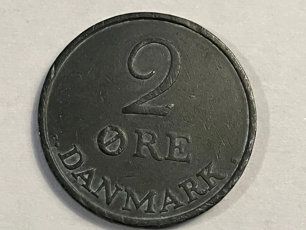 Billede 2 - 2 Øre Danmark 1958