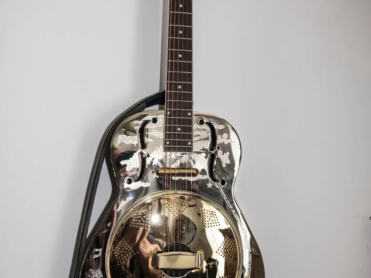 Billede 1 - Resonator guitar.  Harley Benton ResoElectric.