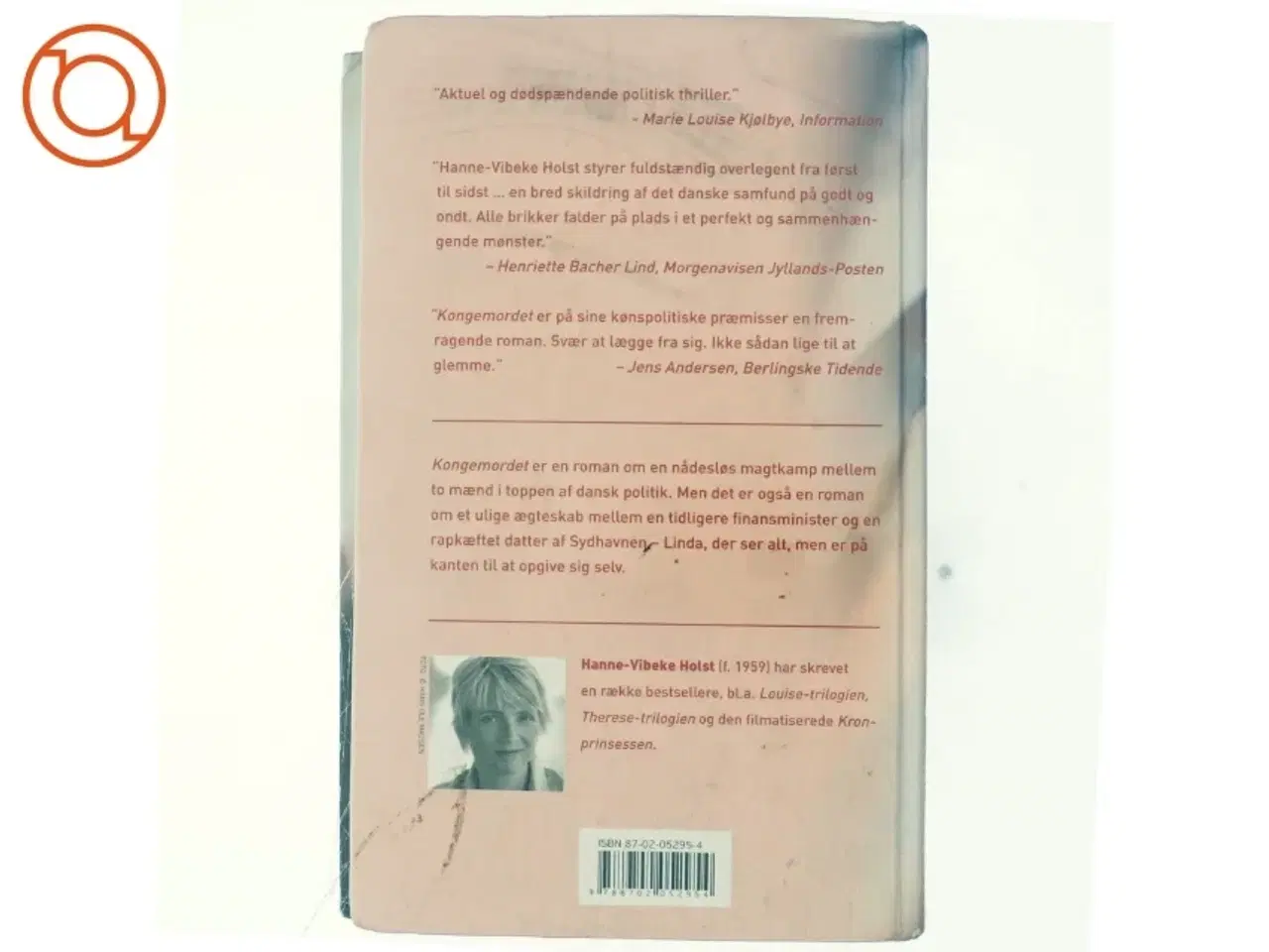 Billede 2 - Kongemordet : roman af Hanne-Vibeke Holst (Bog)