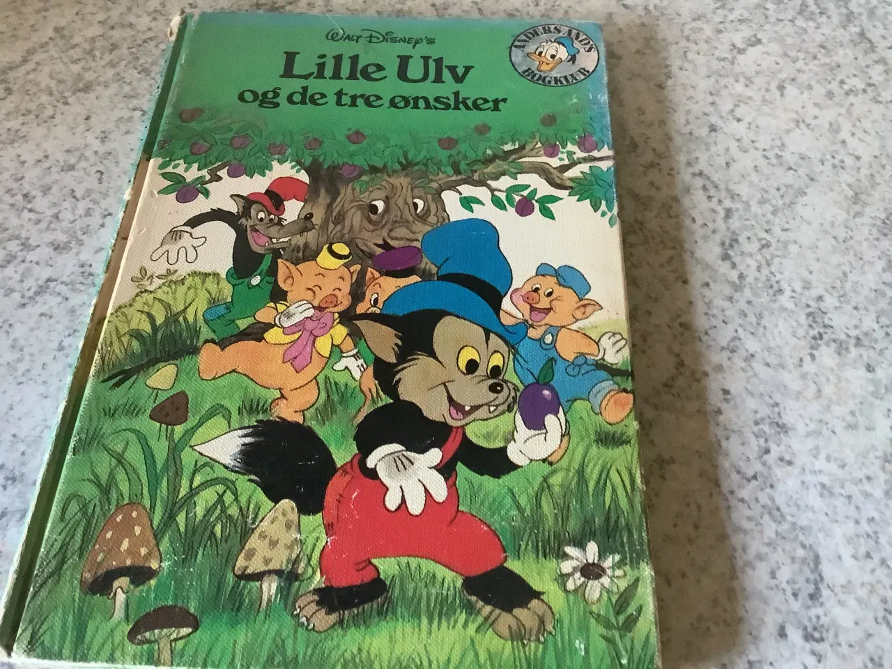 Billede 1 - Lille ulv og de tre ønsker Walt Disney