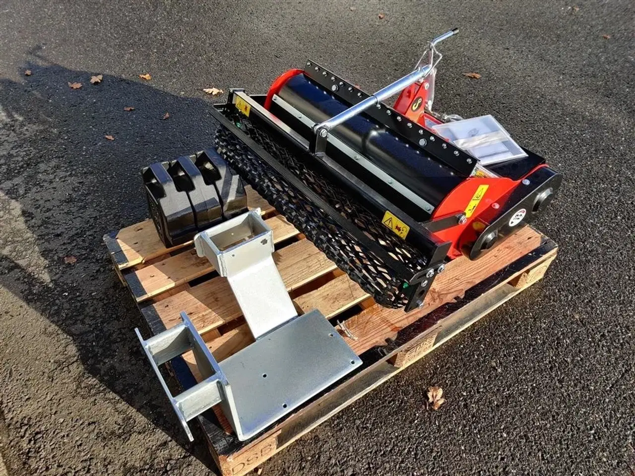 Billede 5 - Ferrari Stennedlægningsfræser 70cm inkl. frontvægte